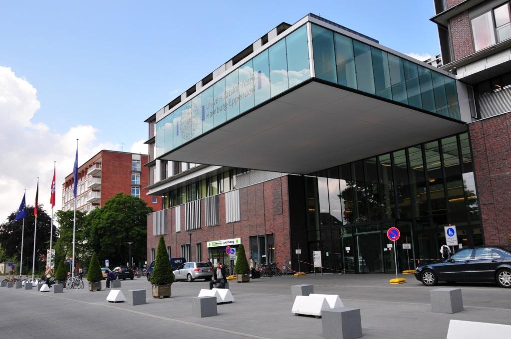 Front View Main Building - University Medical Center Hamburg-Eppendorf