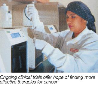 On Going Clinical Trials - National Cancer Centre