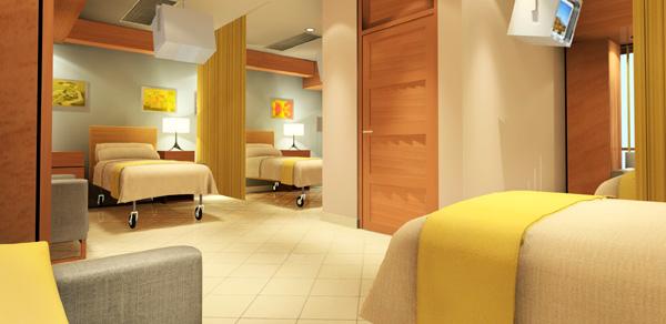 Twin Sharing Room - Moolchand Medcity