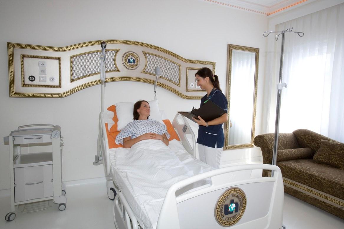 Standard Patient Room - German Hospital Camlica
