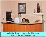 Reception Area - Clinica Quiroa