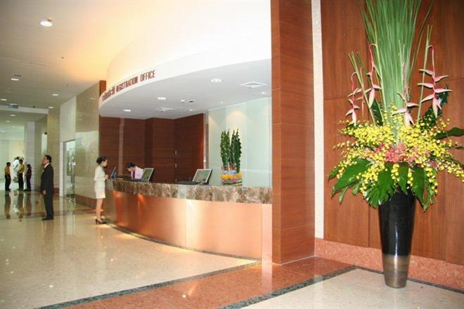 Reception Area - Bangkok Hospital Pattaya