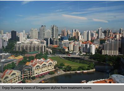 View from the treatment room - Dr H C Leong Dental Surgeon