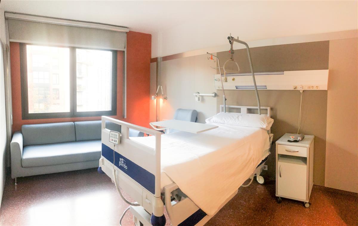 Patient room - Sagrat Cor University Hospital