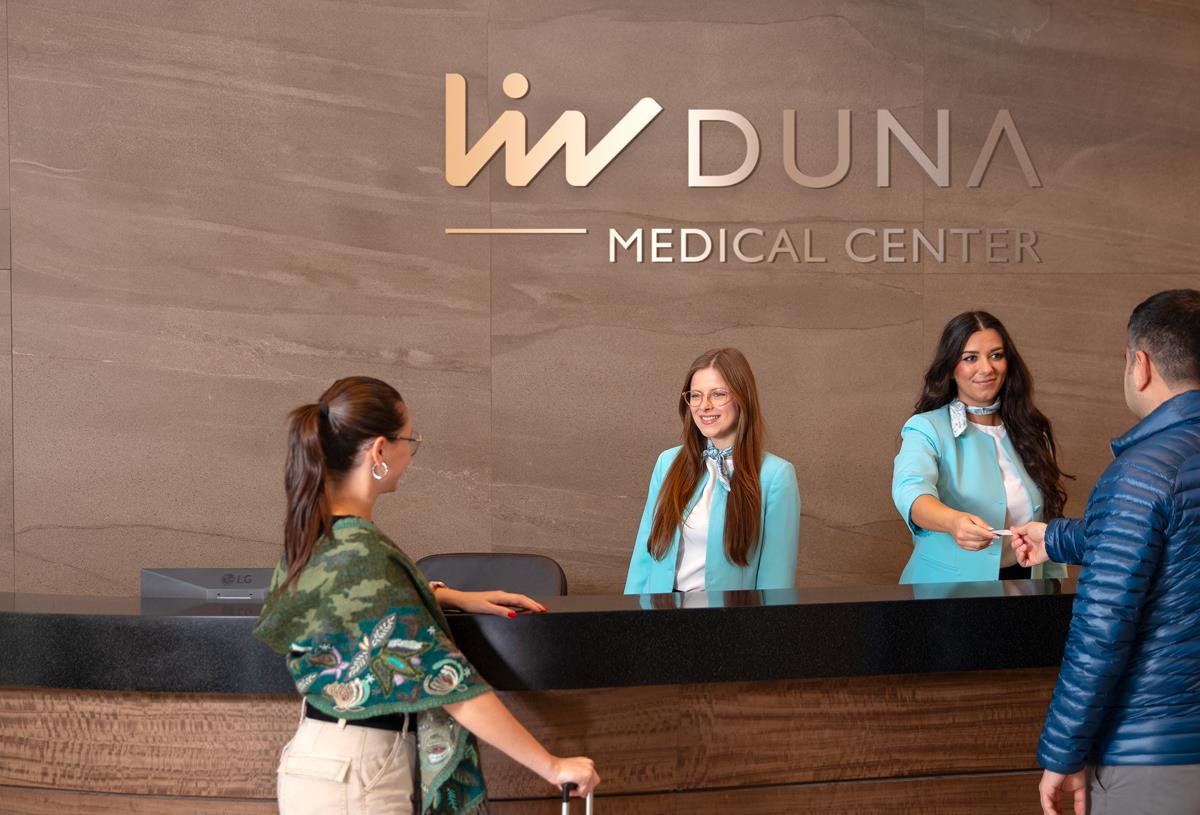 Reception - Liv Duna Medical Center