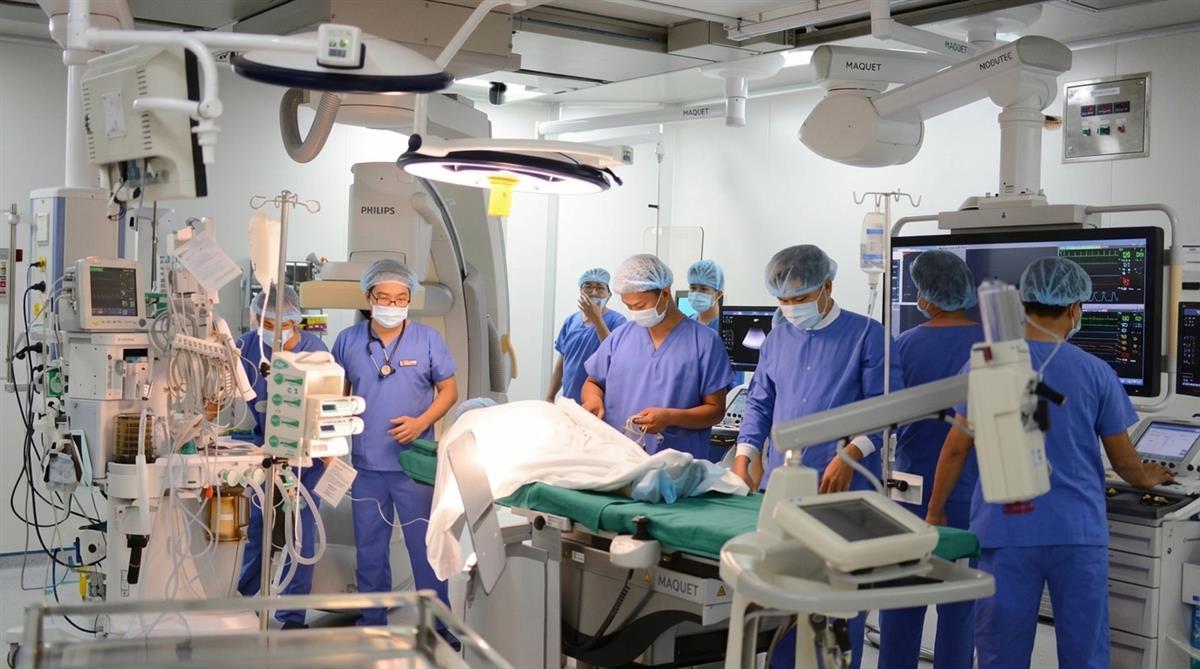 Hybrid Operating Room - Vinmec Central Park International Hospital