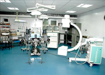 Operating room - Krishna Heart and Super Specialty Institute