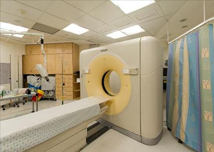 CT Scan room - Hadassah University Medical Center