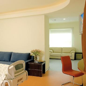 Patient's Room - Centro Medico Puerta de Hierro - Grupo Hospitalario Centro Medico Puerta de Hierro