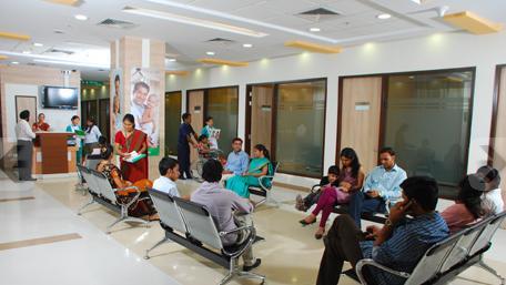 OPD Waiting Area - Fortis Hospital  Shalimar Bagh - Fortis Hospital Shalimar Bagh
