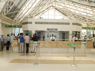 Reception - Fortis Hospital Noida