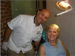 Dr. German Arzate with a Patient - Cancun Cosmetic Dentistry
