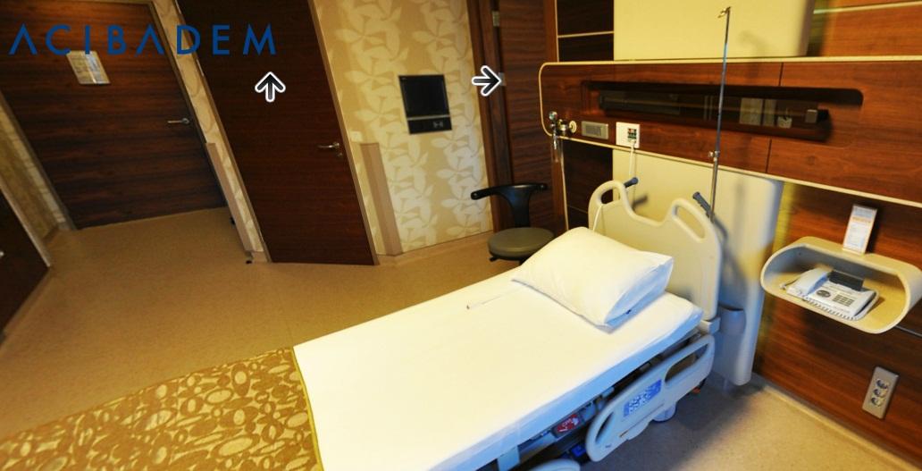Patient Room - Acibadem Maslak Hospital