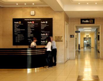Reception - Hospital Britanico - Buenos Aires British Hospital